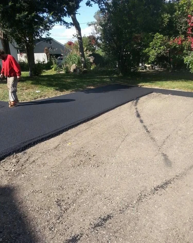 Asphalt resurfacing project by G&G Paving Connecticut